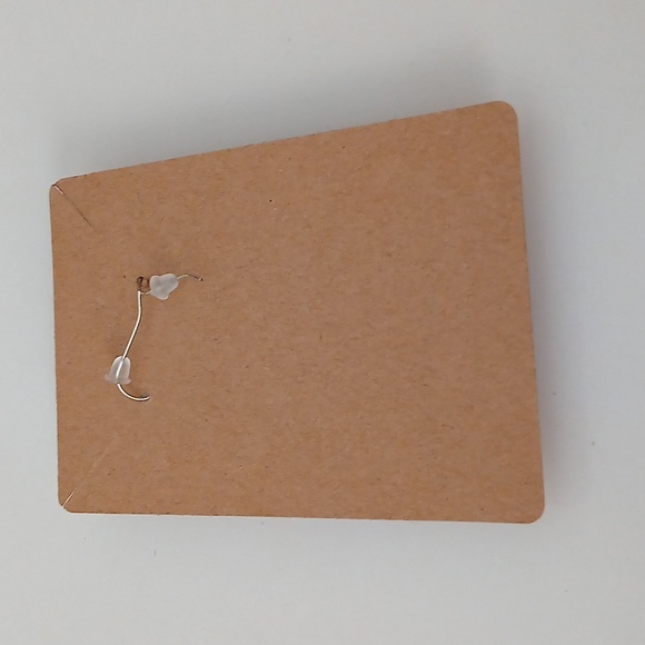 Fashion Jewelry Lavender Balloon Earrings - Picture 4 of 4